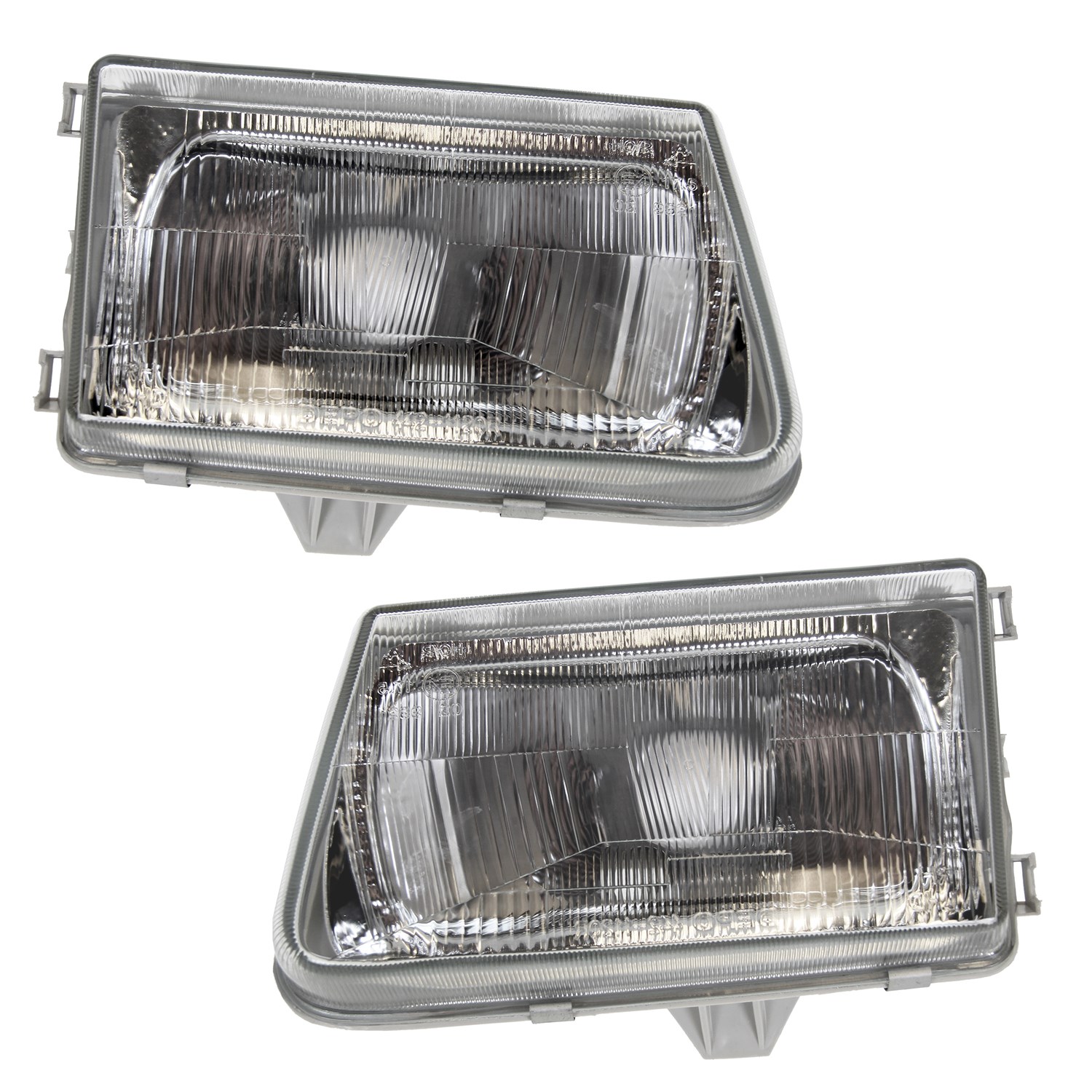 Bestprice 2x Scheinwerfer H4 mit elektr. LWR ohne Stellmotor [Hersteller-Nr. 10429031] für Opel