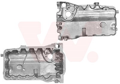 Van Wezel Ölwanne [Hersteller-Nr. 0334070] für Audi, Seat, Skoda, VW