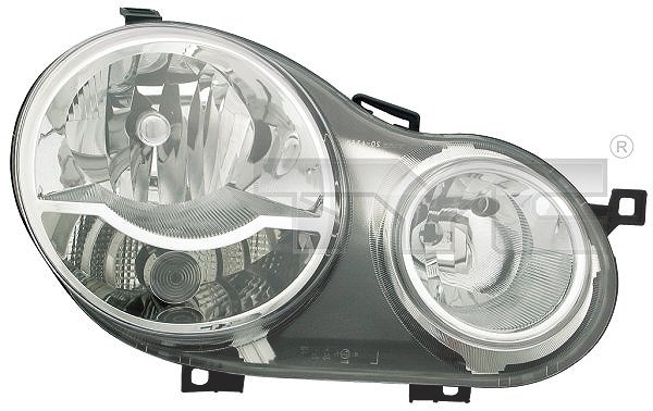 Tyc Hauptscheinwerfer [Hersteller-Nr. 20-0385-05-2] für VW
