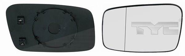 Tyc Spiegelglas, Glaseinheit [Hersteller-Nr. 338-0008-1] für Volvo