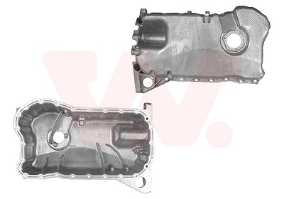Van Wezel Ölwanne [Hersteller-Nr. 5878070] für VW, Seat