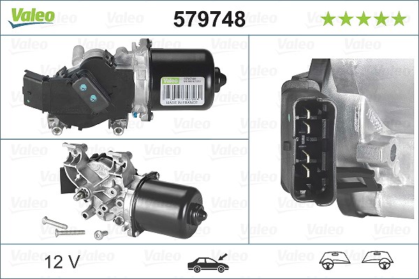 Valeo Wischermotor [Hersteller-Nr. 579748] für Nissan