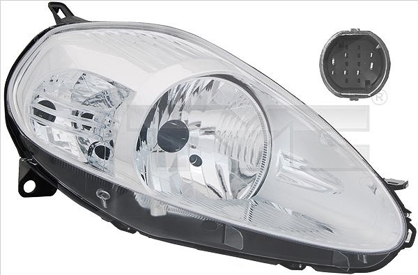 Tyc Hauptscheinwerfer [Hersteller-Nr. 20-0850-05-2] für Fiat, Abarth