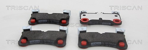 Triscan Bremsbelagsatz, Scheibenbremse [Hersteller-Nr. 811029082] für Audi, Porsche, VW