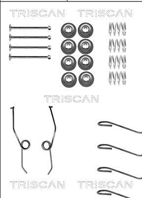 Triscan Zubehörsatz, Bremsbacken [Hersteller-Nr. 8105102570] für Toyota, VW