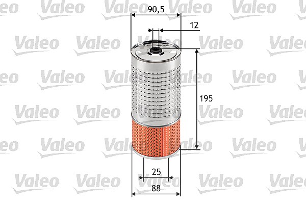 Valeo Ölfilter [Hersteller-Nr. 586546] für Mercedes-Benz