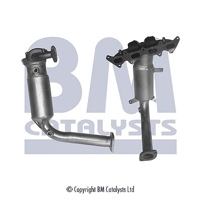 Bm Catalysts Katalysator inkl. Montagesatz [Hersteller-Nr. BM91539H] für Fiat, Lancia