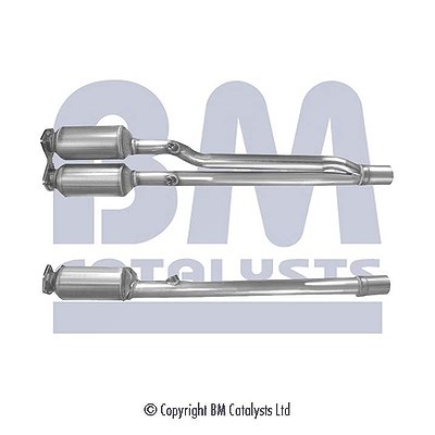 Bm Catalysts Katalysator inkl. Montagesatz [Hersteller-Nr. BM90950H] für Audi, VW