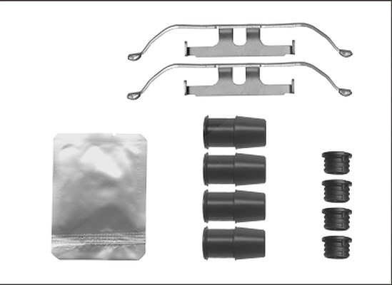 Hella Zubehörsatz, Bremssattel [Hersteller-Nr. 8DZ355205-631] für BMW