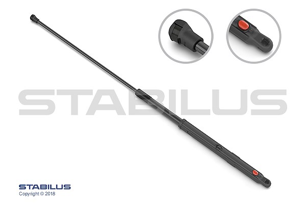 Stabilus Gasfeder, Motorhaube [Hersteller-Nr. 610886] für Peugeot