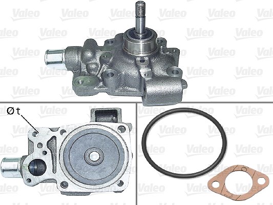 Valeo Wasserpumpe [Hersteller-Nr. 506879] für Iveco, Renault, Renault Trucks
