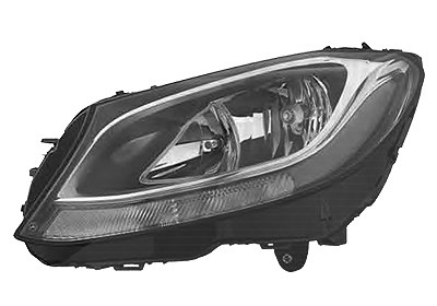 Van Wezel Hauptscheinwerfer [Hersteller-Nr. 2924961M] für Mercedes-Benz
