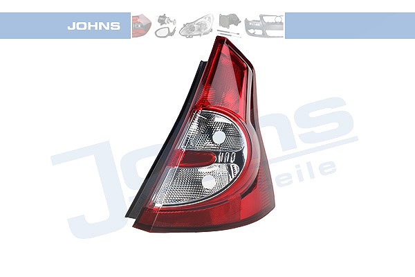 Johns Heckleuchte, Blinker weiß, ohne Lampenträger [Hersteller-Nr. 252188-1] für Dacia