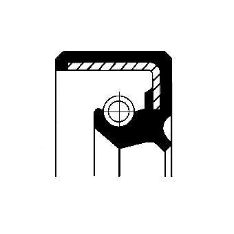 Corteco Dichtring [Hersteller-Nr. 01033389B]