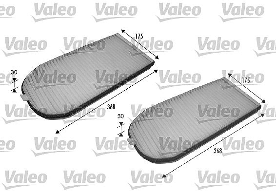 Valeo Filter, Innenraumluft [Hersteller-Nr. 698838] für BMW, Alpina