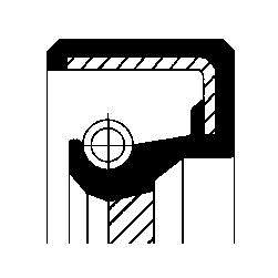Corteco Dichtring [Hersteller-Nr. 12011222B]
