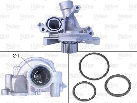 Valeo Wasserpumpe [Hersteller-Nr. 506918] für Peugeot, Lancia, Fiat, Citroën