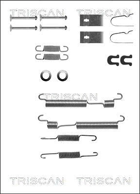 Triscan Zubehörsatz, Bremsbacken [Hersteller-Nr. 8105102521] für Honda, Rover