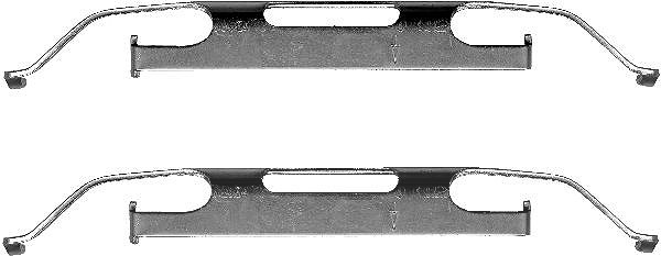 Hella Zubehörsatz, Bremssattel [Hersteller-Nr. 8DZ355201-291] für BMW, VW, Mercedes-Benz, Volvo, Audi