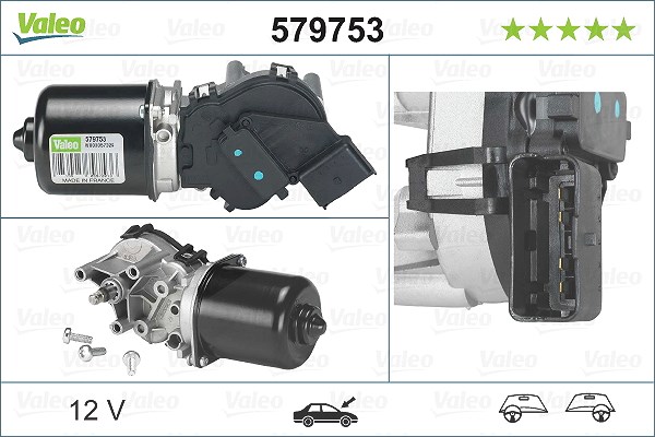 Valeo Wischermotor [Hersteller-Nr. 579753] für Renault