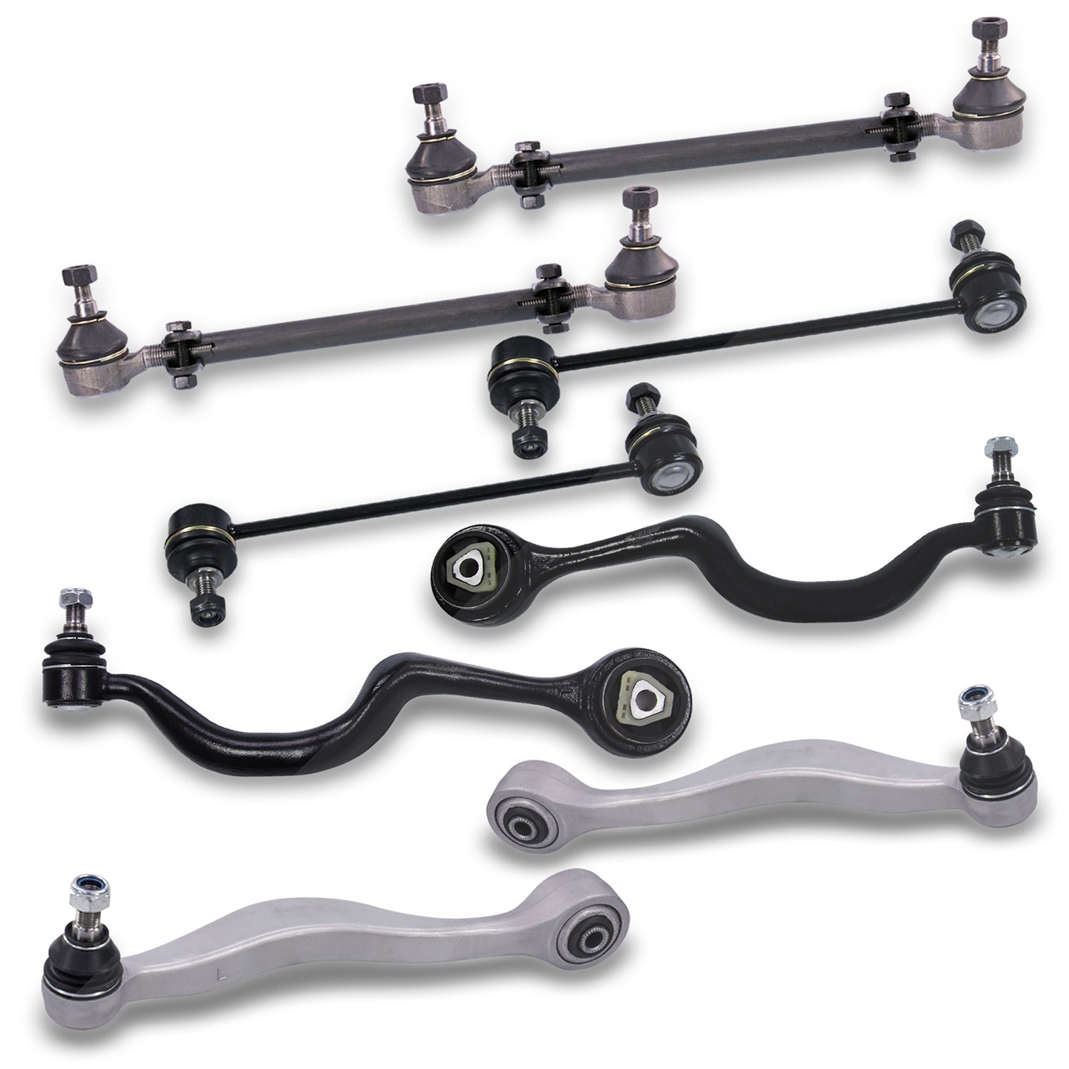 Bestprice Querlenker Komplett Set Vorderachse ALU [Hersteller-Nr. 10660812] für BMW