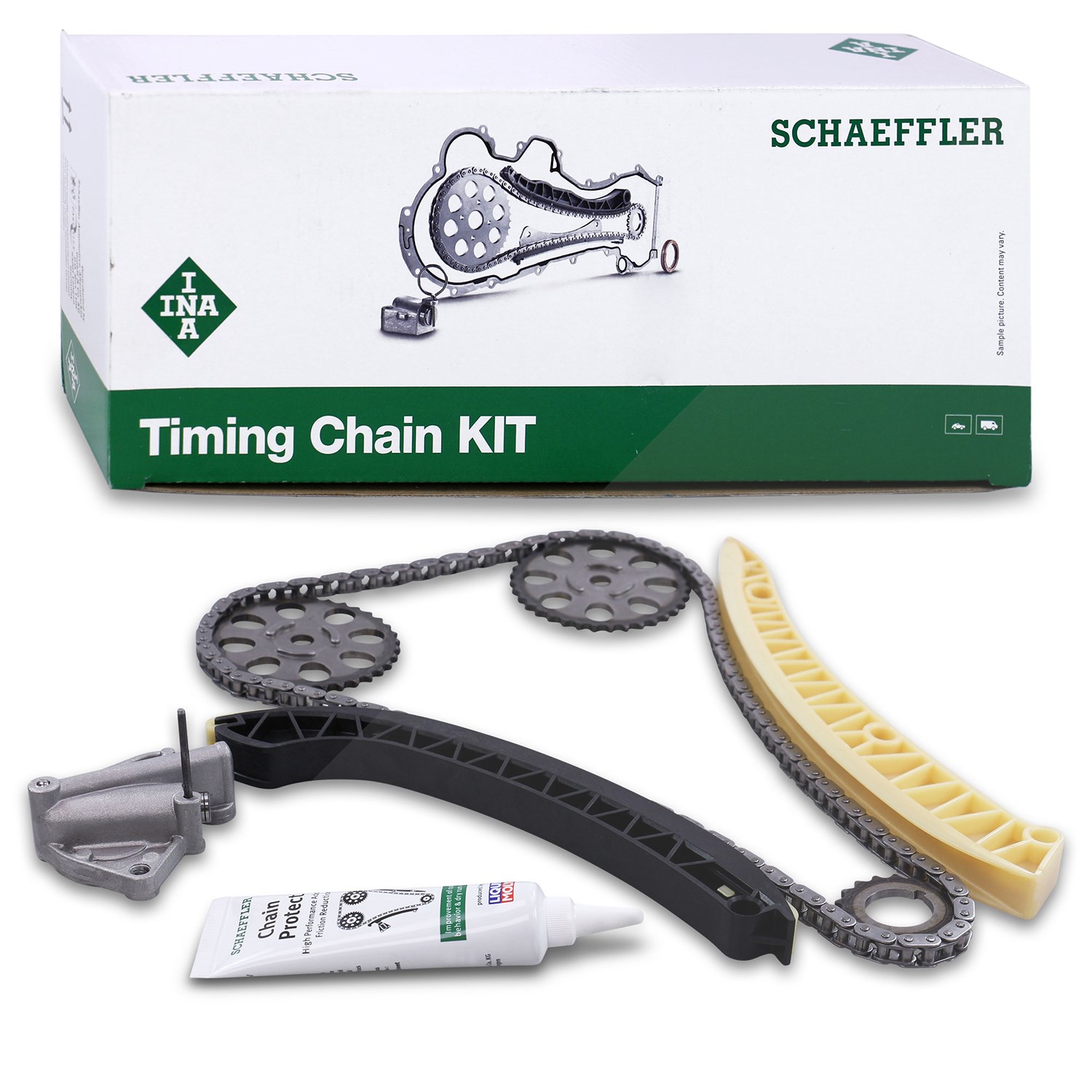 Schaeffler Ina Steuerkettensatz [Hersteller-Nr. 559007610] für Skoda, Seat, VW