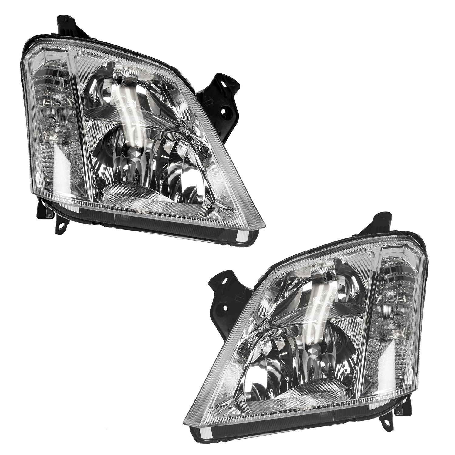 Bestprice 2x Scheinwerfer H7/ H1 elektr. LWR o. Stellmotor [Hersteller-Nr. 10429155] für Opel