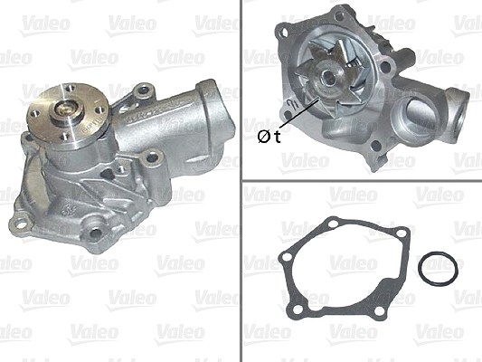 Valeo Wasserpumpe [Hersteller-Nr. 506934] für Mitsubishi
