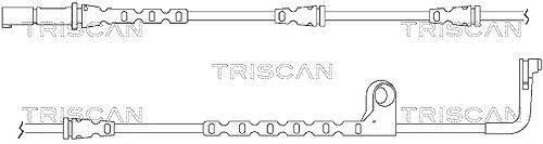 Triscan Warnkontakt, Bremsbelagverschleiß [Hersteller-Nr. 811511038] für BMW