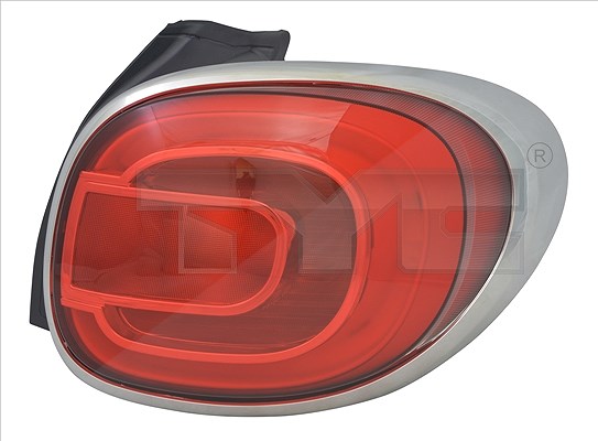 Tyc Heckleuchte [Hersteller-Nr. 11-12364-06-2] für Fiat