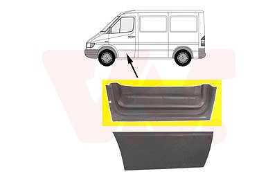 Van Wezel Tür, Karosserie [Hersteller-Nr. 3075272] für Mercedes-Benz, VW