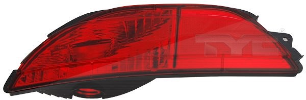 Tyc Nebelschlussleuchte [Hersteller-Nr. 19-0772-01-2] für Fiat, Abarth, Alfa Romeo, Lancia
