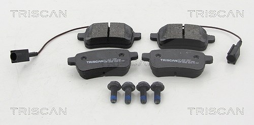 Triscan Bremsbelagsatz, Scheibenbremse [Hersteller-Nr. 811012027] für Alfa Romeo