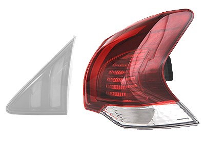 Van Wezel Heckleuchte [Hersteller-Nr. 4077926] für Peugeot