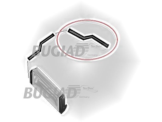 Bugiad Ladeluftschlauch [Hersteller-Nr. 88717] für Peugeot, Citroën