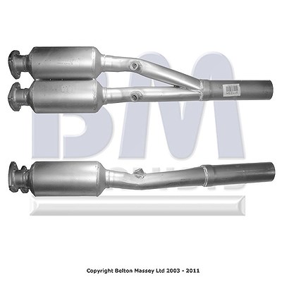 Bm Catalysts Katalysator inkl. Montagesatz [Hersteller-Nr. BM91123H] für VW, Seat