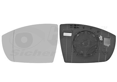 Van Wezel Spiegelglas, Außenspiegel [Hersteller-Nr. 1803835] für Ford