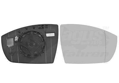 Van Wezel Spiegelglas, Außenspiegel [Hersteller-Nr. 1803836] für Ford