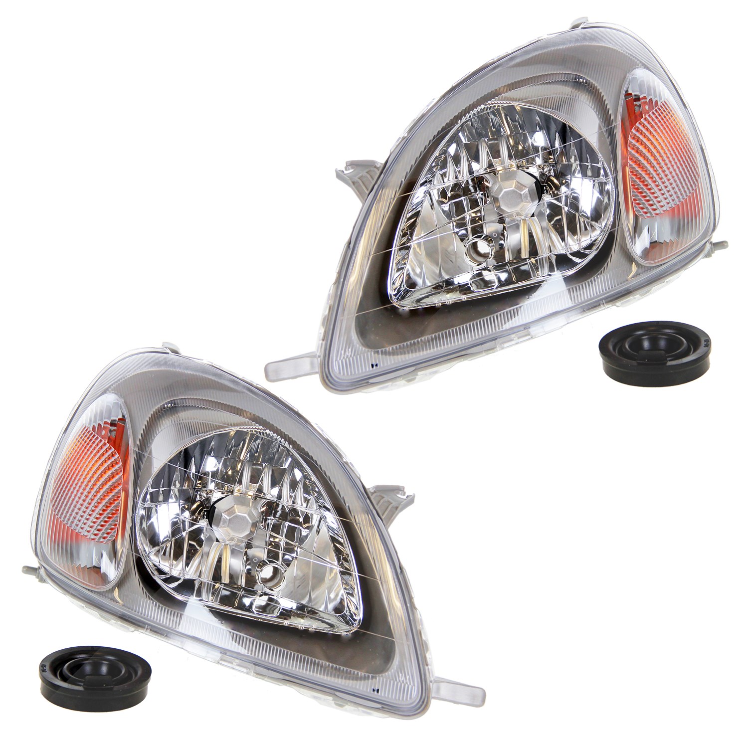 Bestprice 2x Scheinwerfer H4 mit Stellmotor ICHIKOH [Hersteller-Nr. 10429182] für Toyota