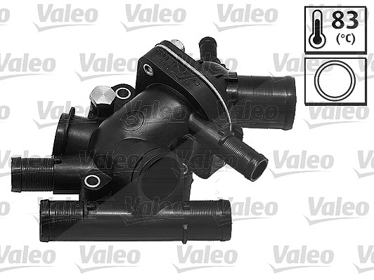 Valeo Thermostat, Kühlmittel [Hersteller-Nr. 820853] für Renault, Opel