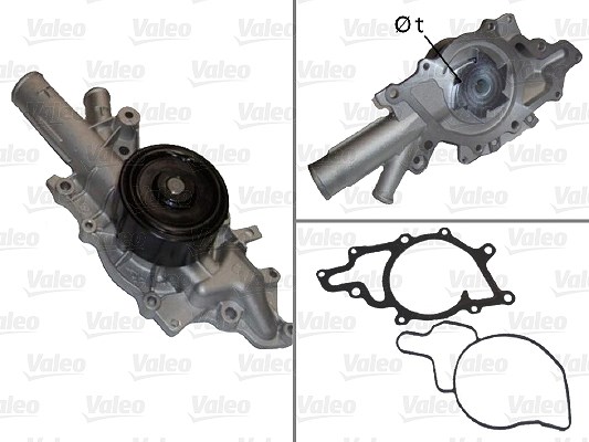 Valeo Wasserpumpe [Hersteller-Nr. 506676] für Mercedes-Benz