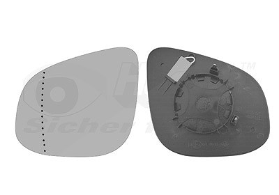 Van Wezel Spiegelglas, Außenspiegel [Hersteller-Nr. 4412831] für Mercedes-Benz, Renault