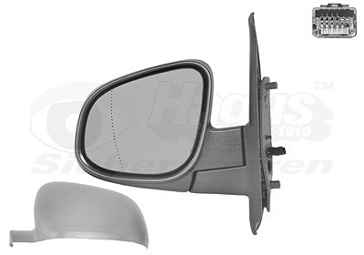 Van Wezel Außenspiegel [Hersteller-Nr. 4412817] für Renault, Mercedes-Benz