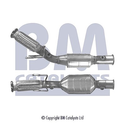 Bm Catalysts Katalysator inkl. Montagesatz [Hersteller-Nr. BM91484H] für Peugeot, Citroën