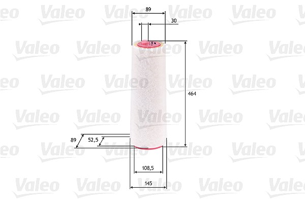 Valeo Luftfilter [Hersteller-Nr. 585625] für BMW, Alpina, Land Rover