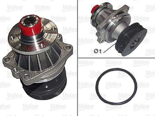 Valeo Wasserpumpe [Hersteller-Nr. 506107] für Wiesmann, BMW