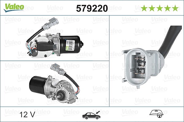Valeo Wischermotor [Hersteller-Nr. 579220] für Renault