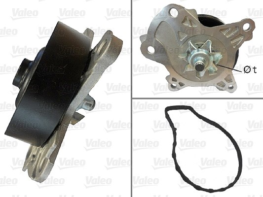 Valeo Wasserpumpe [Hersteller-Nr. 506982] für Toyota