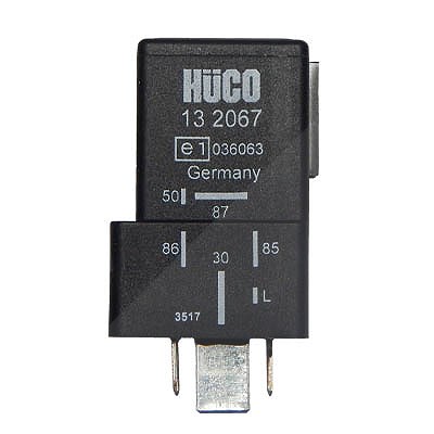 Hüco Relais, Glühanlage [Hersteller-Nr. 132067] für Ford, Opel, Vauxhall
