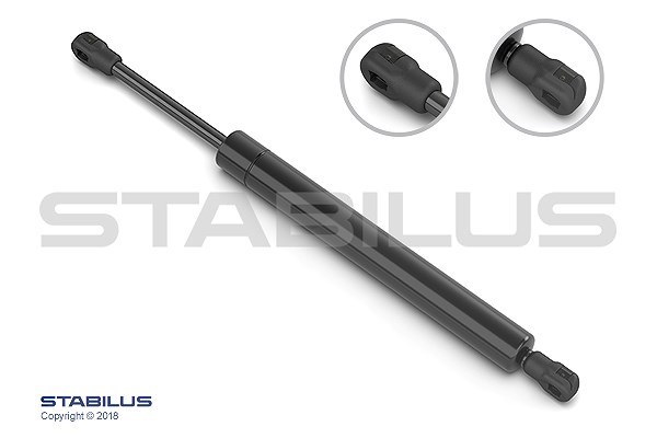Stabilus Gasfeder, Koffer-/Laderaum [Hersteller-Nr. 015356] für Saab